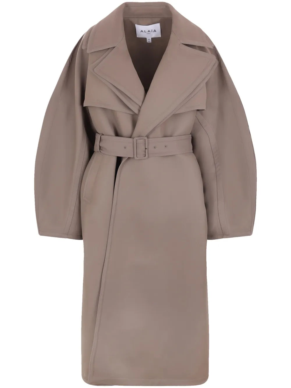 Double-Collar Trench Coat