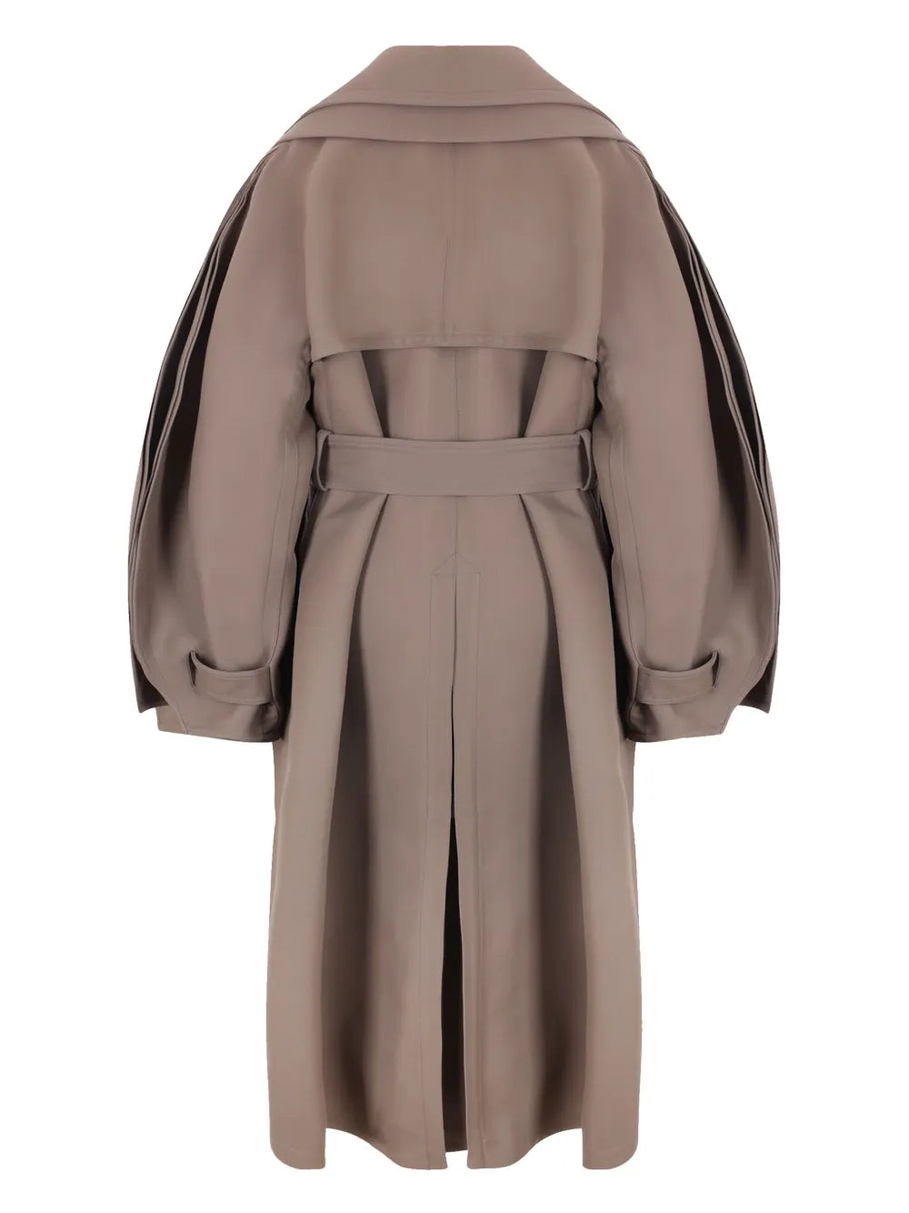 Double-Collar Trench Coat