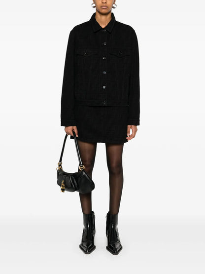 Ff-Motif Mini Skirt