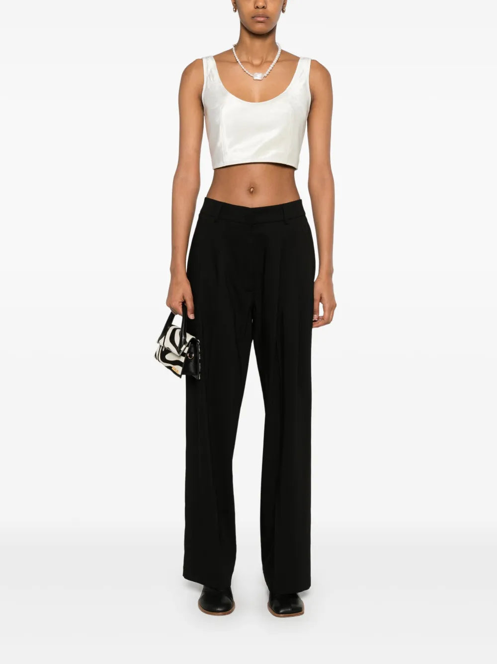 Inverted-Pleat Trousers