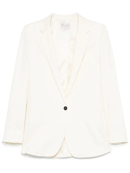 Crepe De Chine Blazer