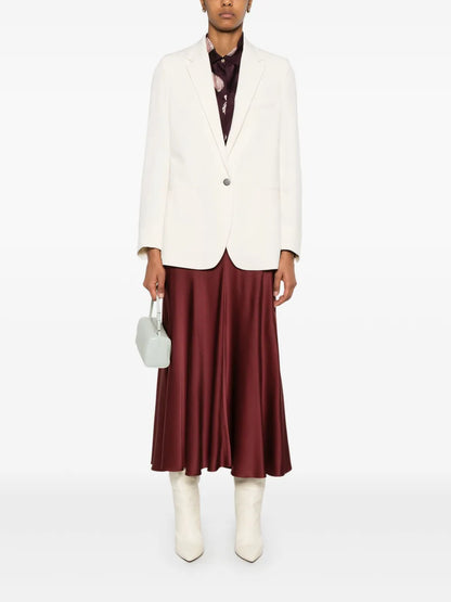 Crepe De Chine Blazer