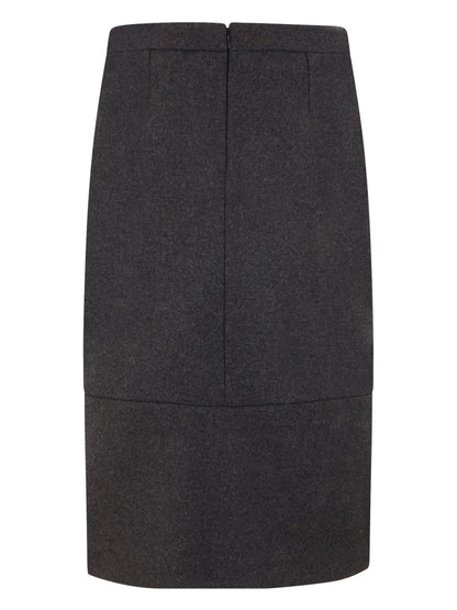 Sequin-Embellished Midi Skirt