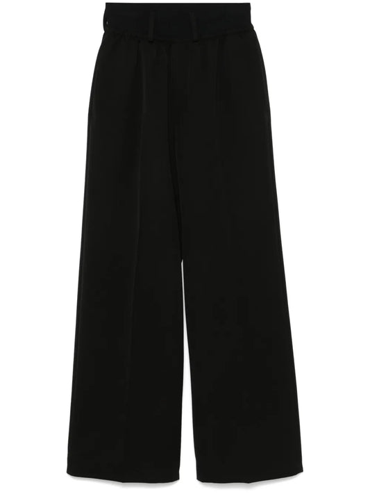 Elasticated-Waist Trousers