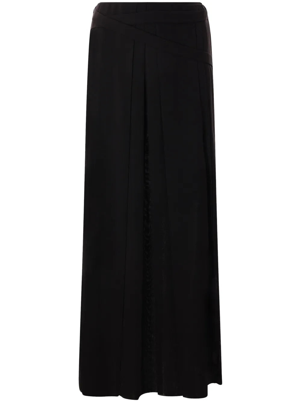 Belted Maxi Skirt