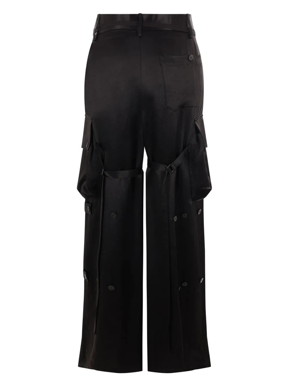 Straight-Leg Cargo Trousers