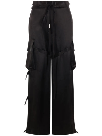 Straight-Leg Cargo Trousers