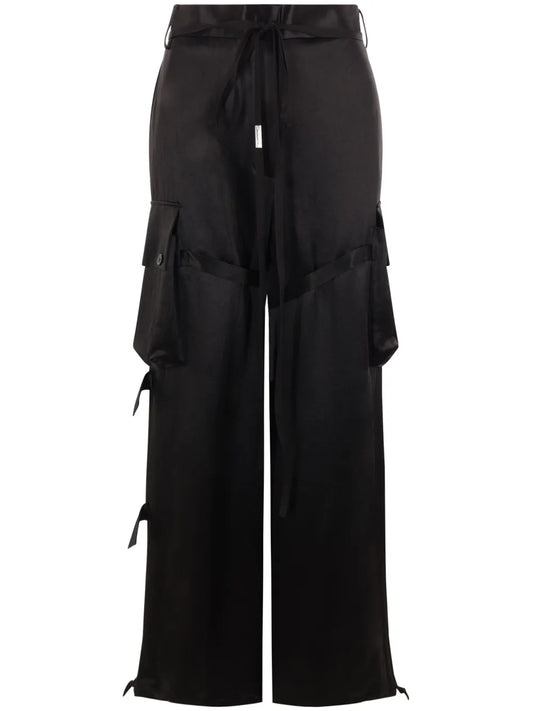 Straight-Leg Cargo Trousers