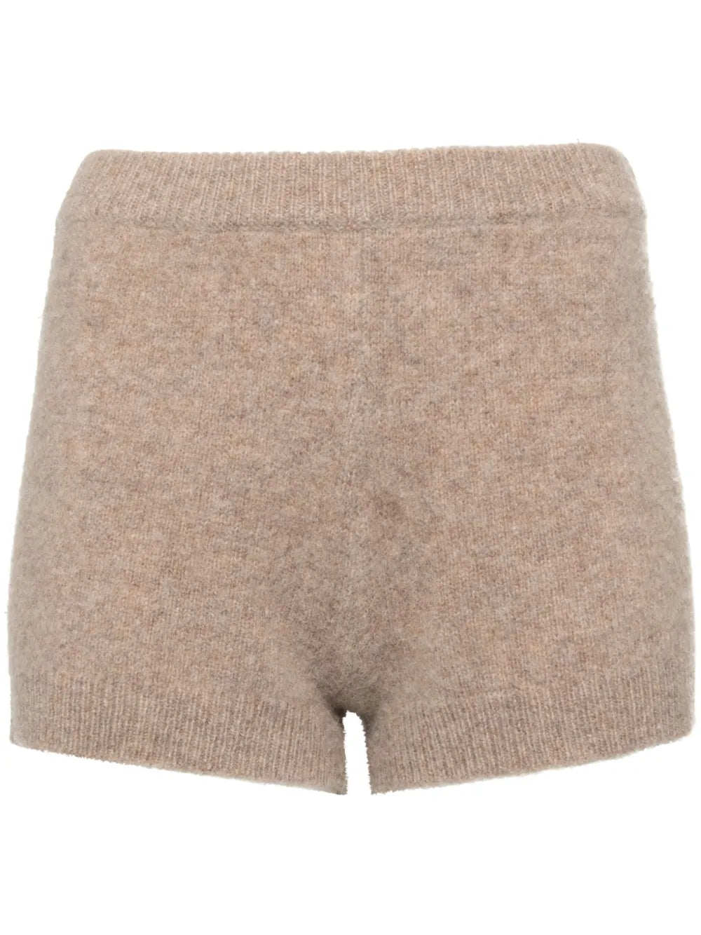 Wool Knit Shorts