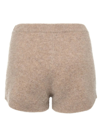 Wool Knit Shorts
