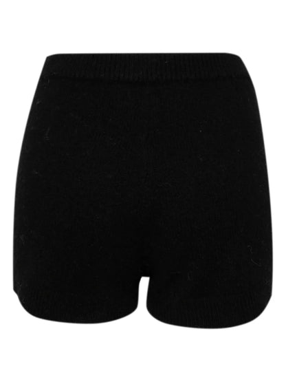 Wool Knit Shorts