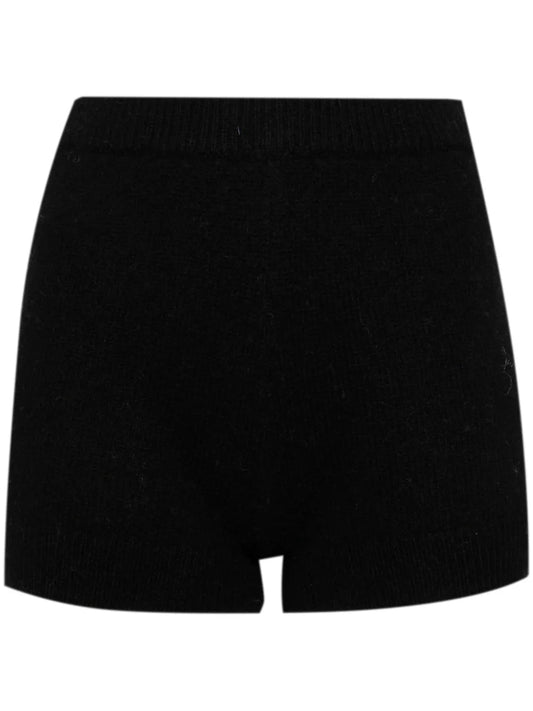 Wool Knit Shorts