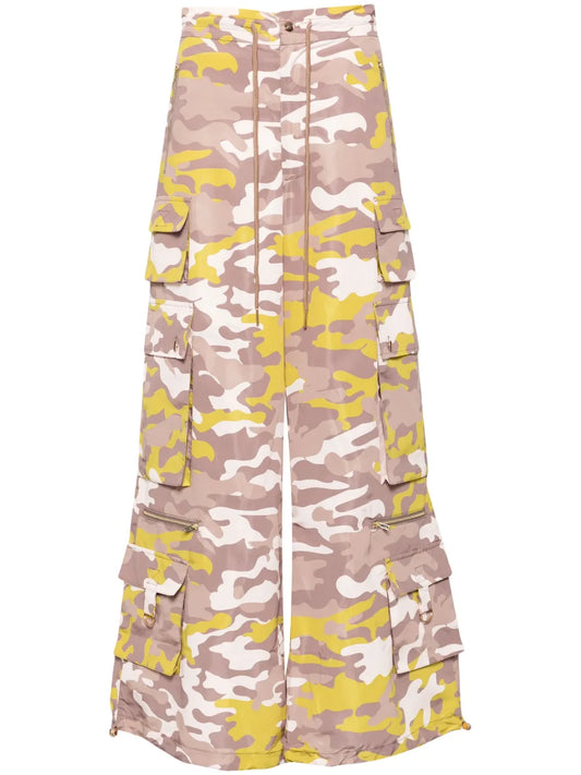 Taffeta Cargo Trousers