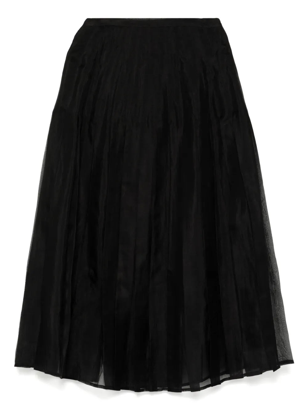 Organza Pleated Skirt