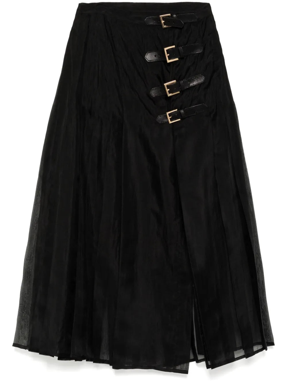 Organza Pleated Skirt