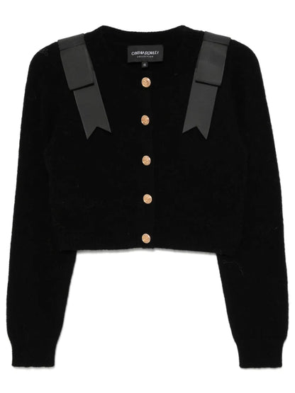Wool Cropped Cardigan