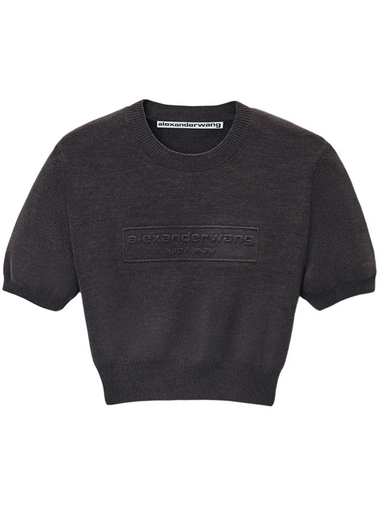 Logo-Embossed T-Shirt