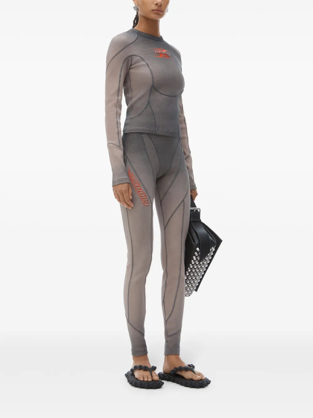 Logo-Waistband Leggings