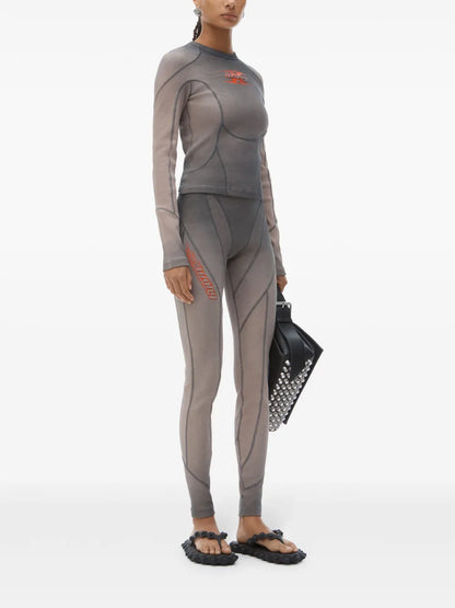 Logo-Waistband Leggings