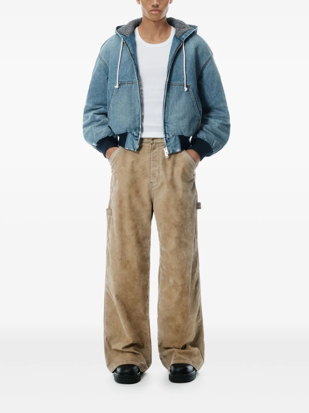 Denim Bomber Jacket
