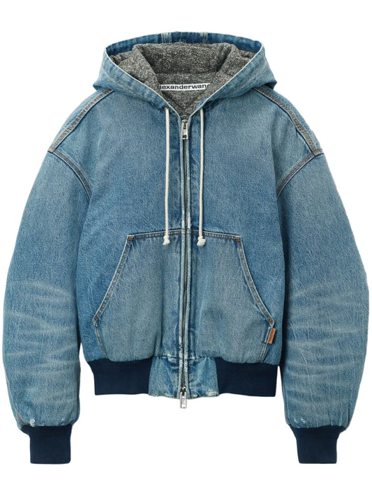 Denim Bomber Jacket
