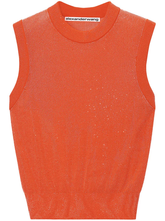 Mock-Neck Tank Top