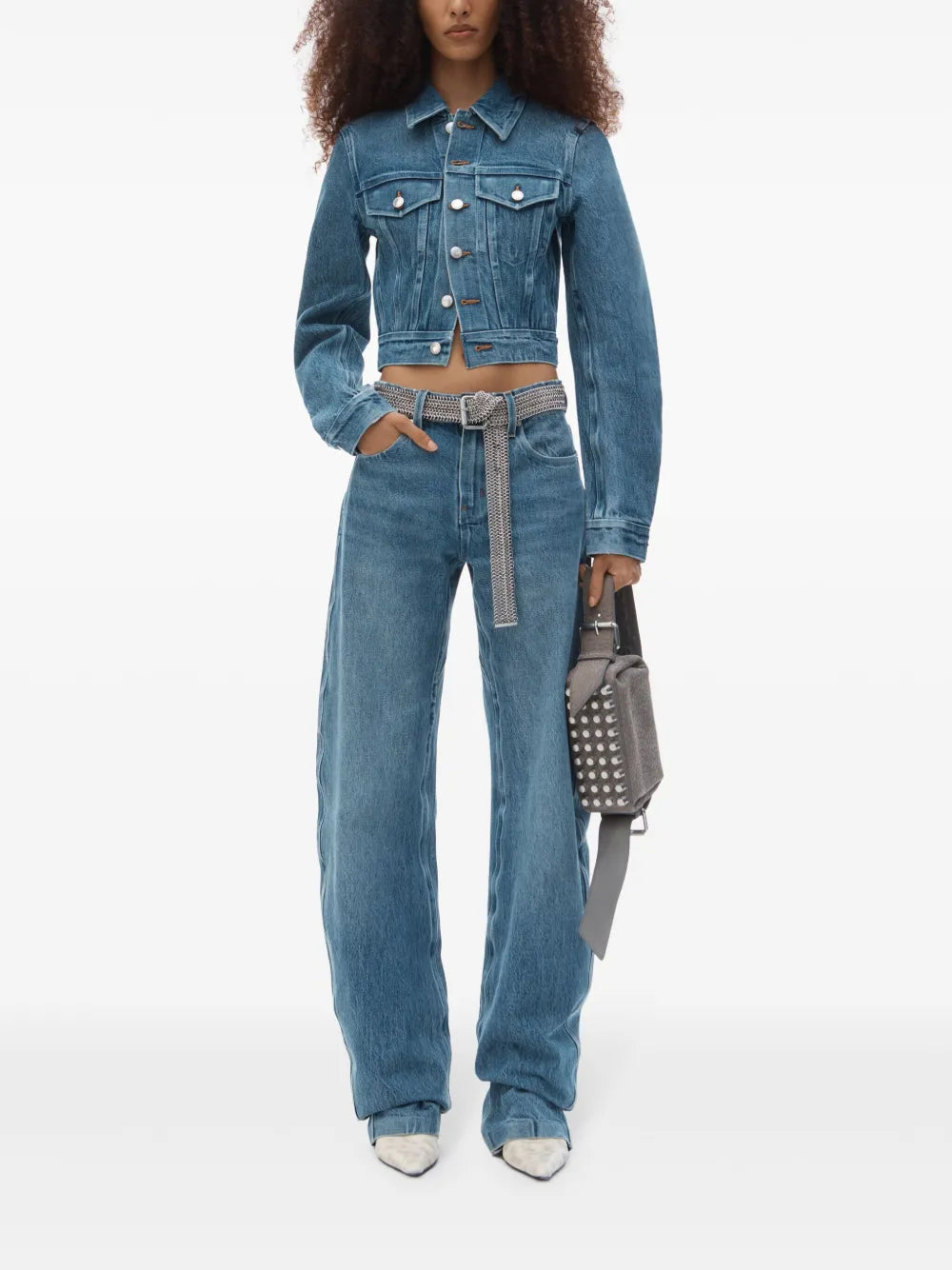Bonded-Seams Denim Jacket