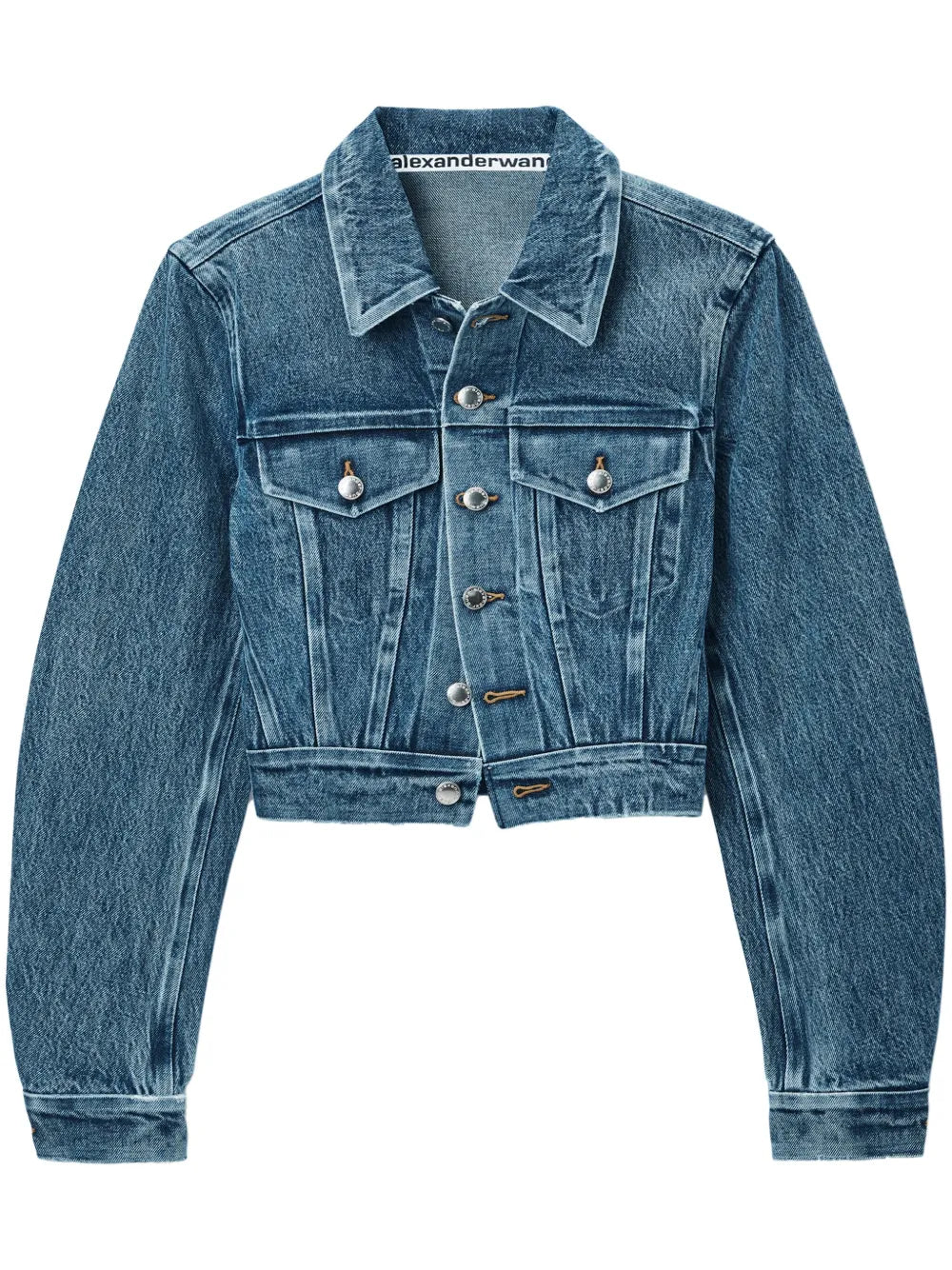 Bonded-Seams Denim Jacket