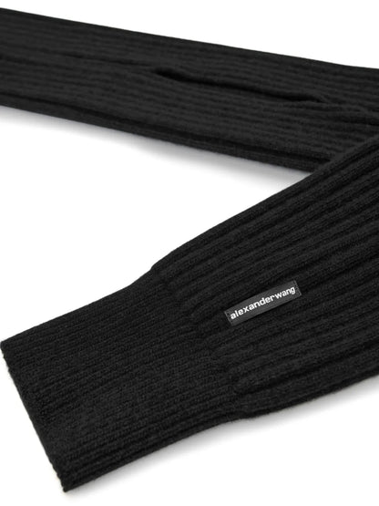Sleeved Ribbed Scarf