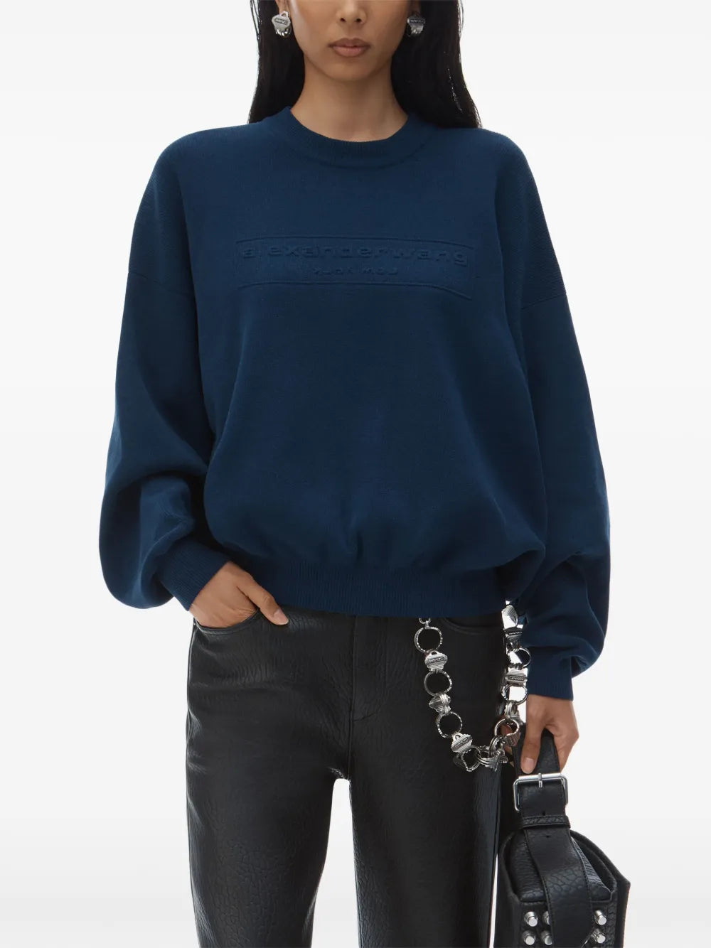 Logo-Embossed Sweatshirt