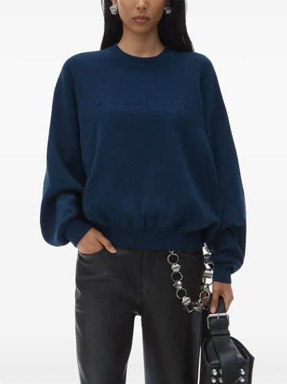 Logo-Embossed Sweatshirt