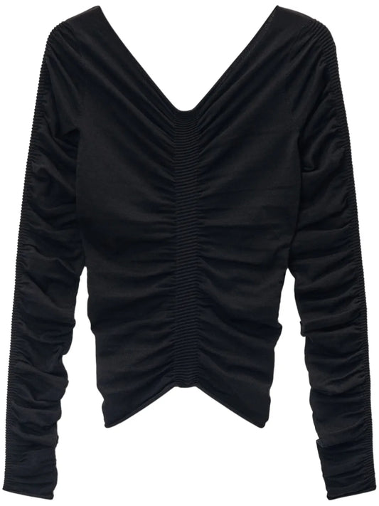 Ruched Pullover Top