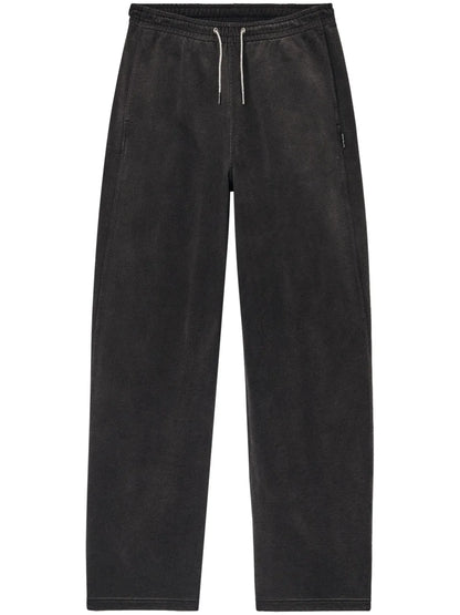 Rhinestone Drawcord Track Pants