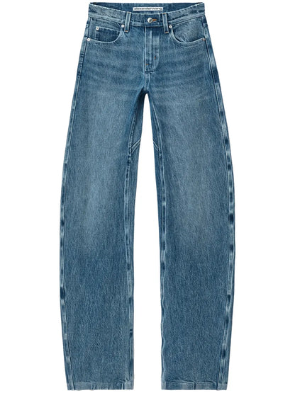 Low-Rise Cotton Jeans