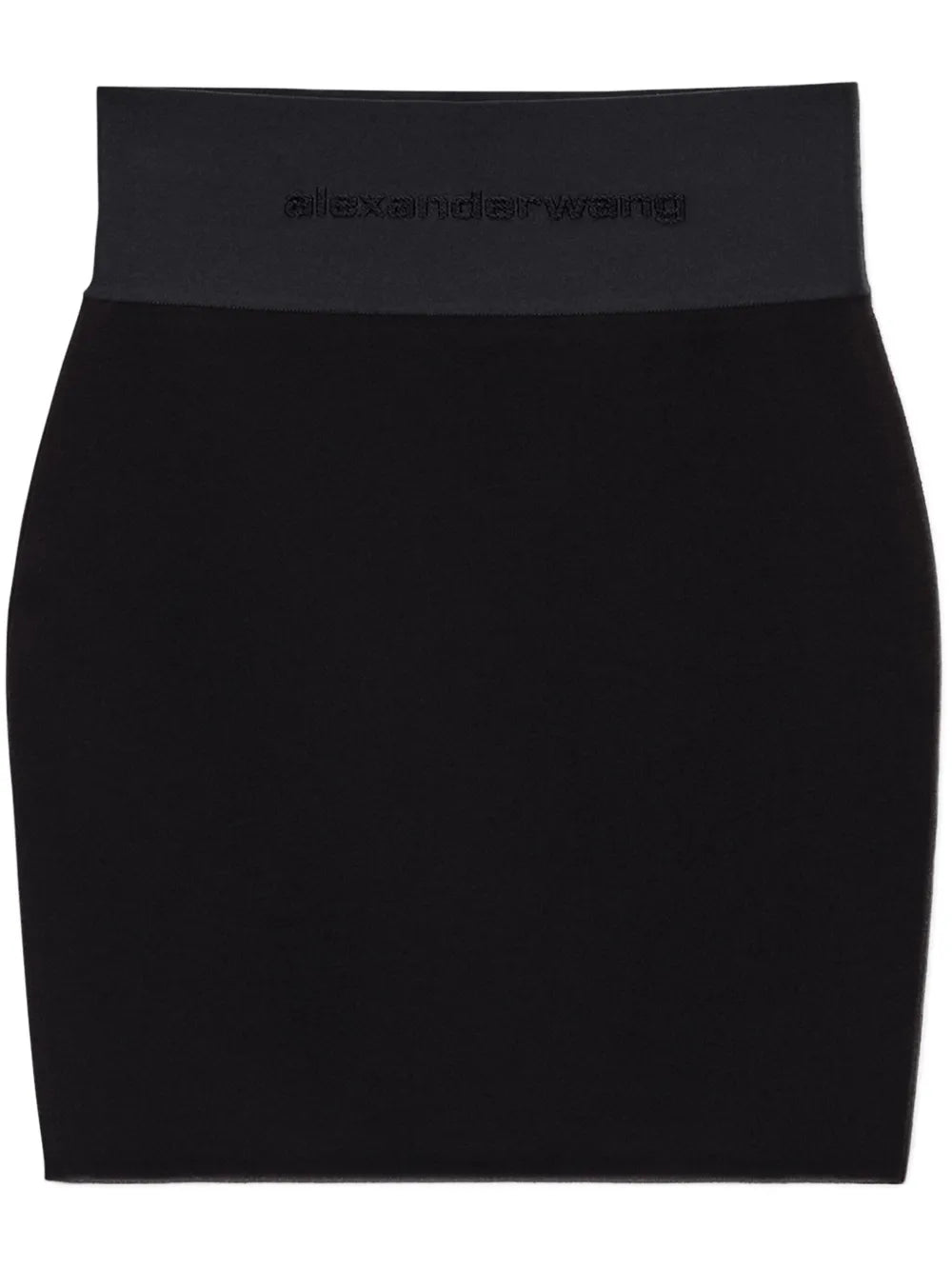 Logo-Waistband Miniskirt