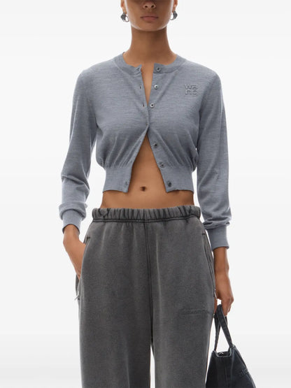 Long-Embossed Cardigan
