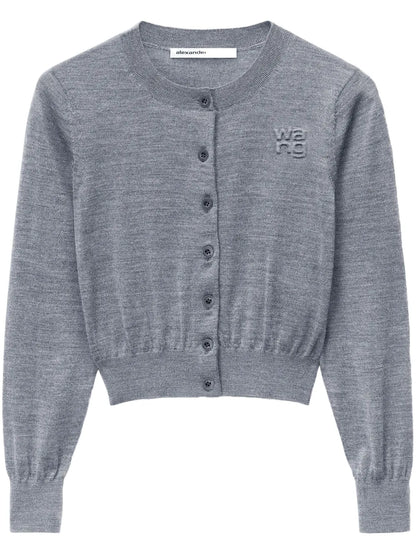 Long-Embossed Cardigan