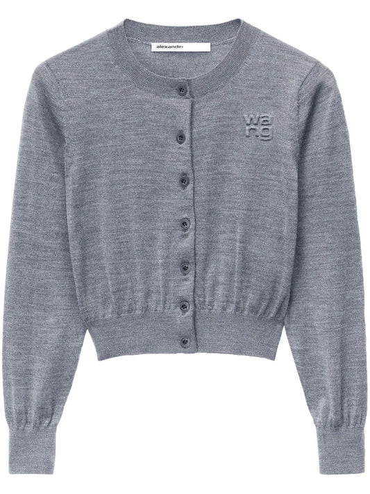 Long-Embossed Cardigan