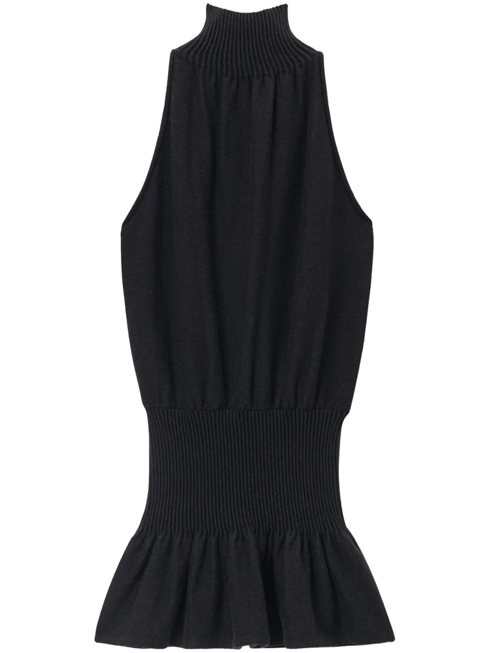 Ruched Halterneck Dress