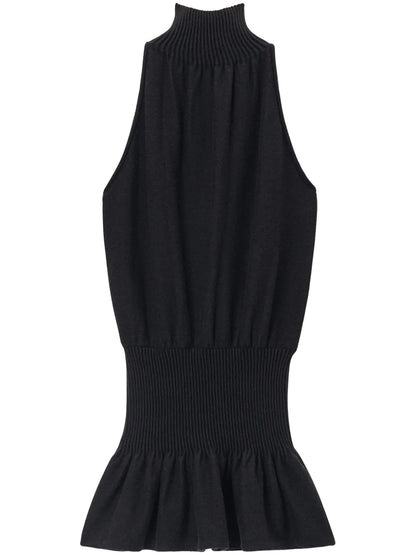 Ruched Halterneck Dress