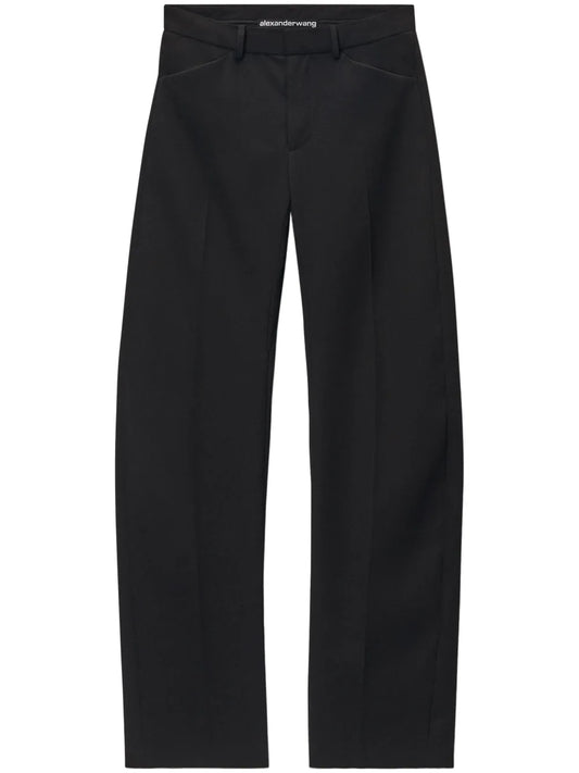 Mid-Rise Trousers