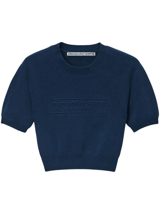 Logo-Embossed T-Shirt