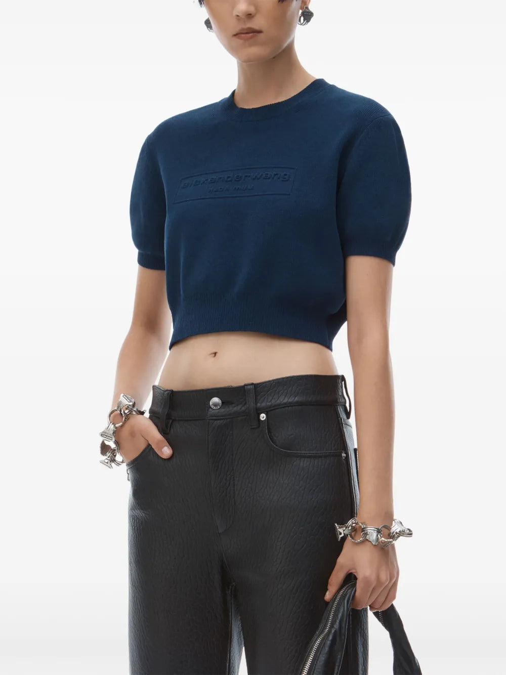 Logo-Embossed T-Shirt