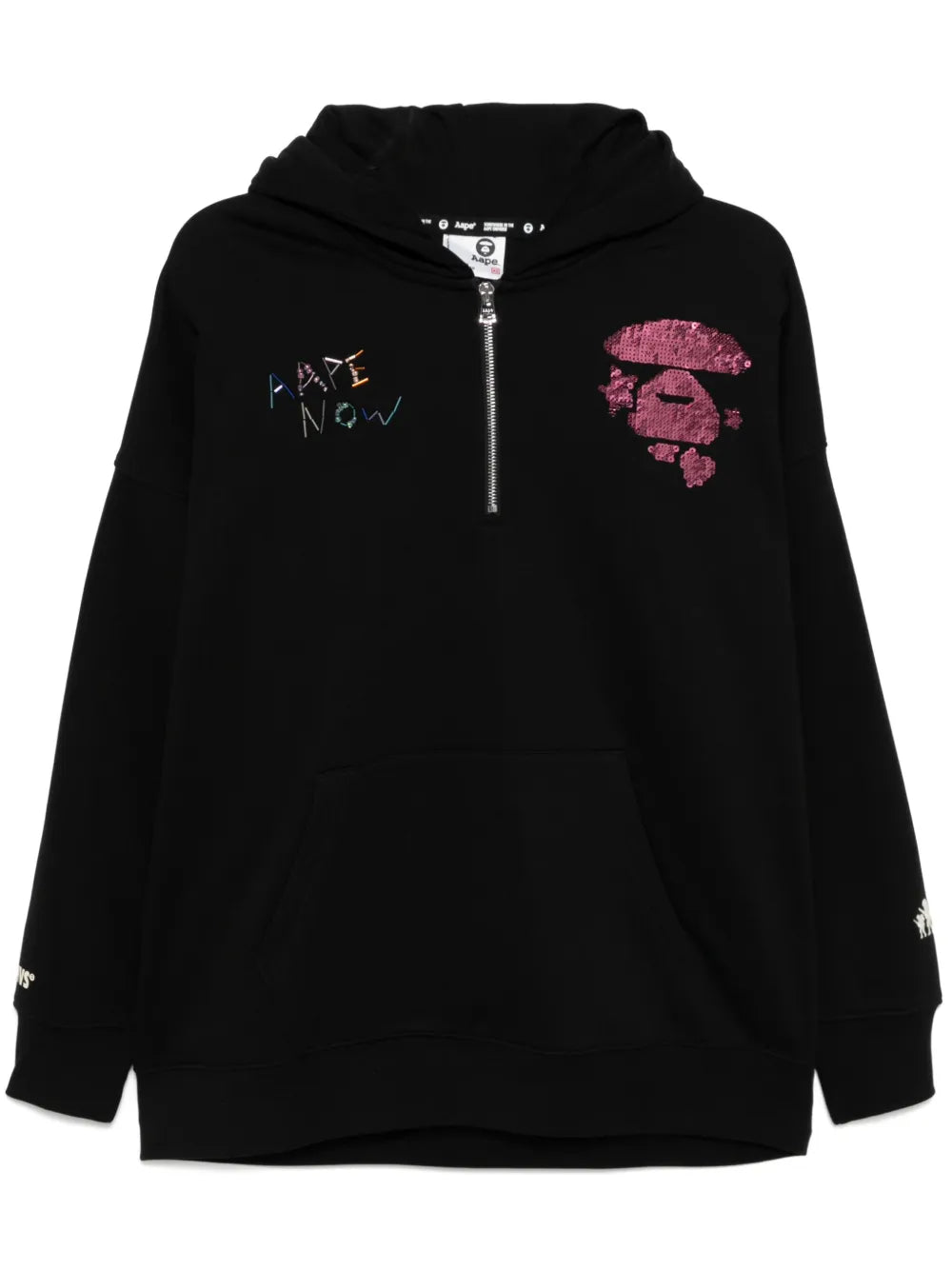 Sequin-Embellishment Hoodie