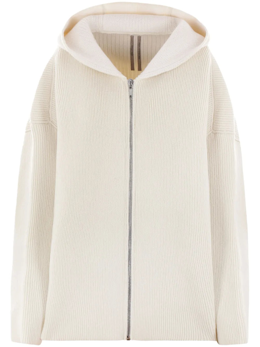 Zipped Hooded Cardi-Coat