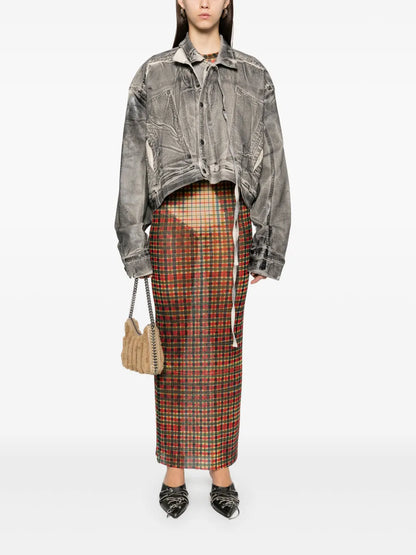 Layered Denim Jacket