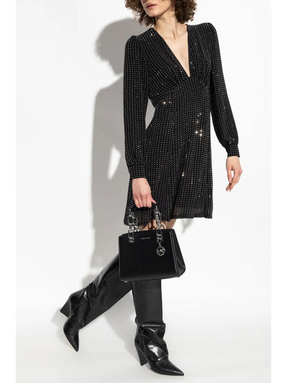 Sequin-Embellished Dress