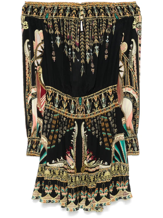 Off-Shoulder Mini Dress