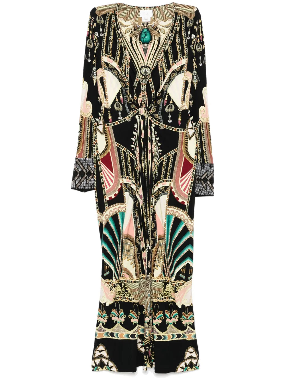 Twist Jersey Maxi Dress