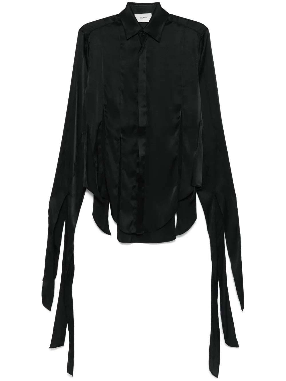 Slit-Detailing Shirt